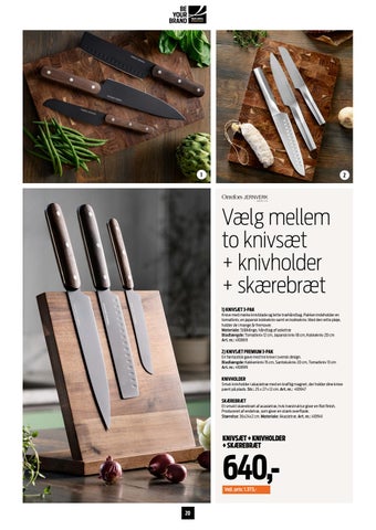 Sortberg Hansen 家具目录 · Gaver Be Your Brand 第 20 页