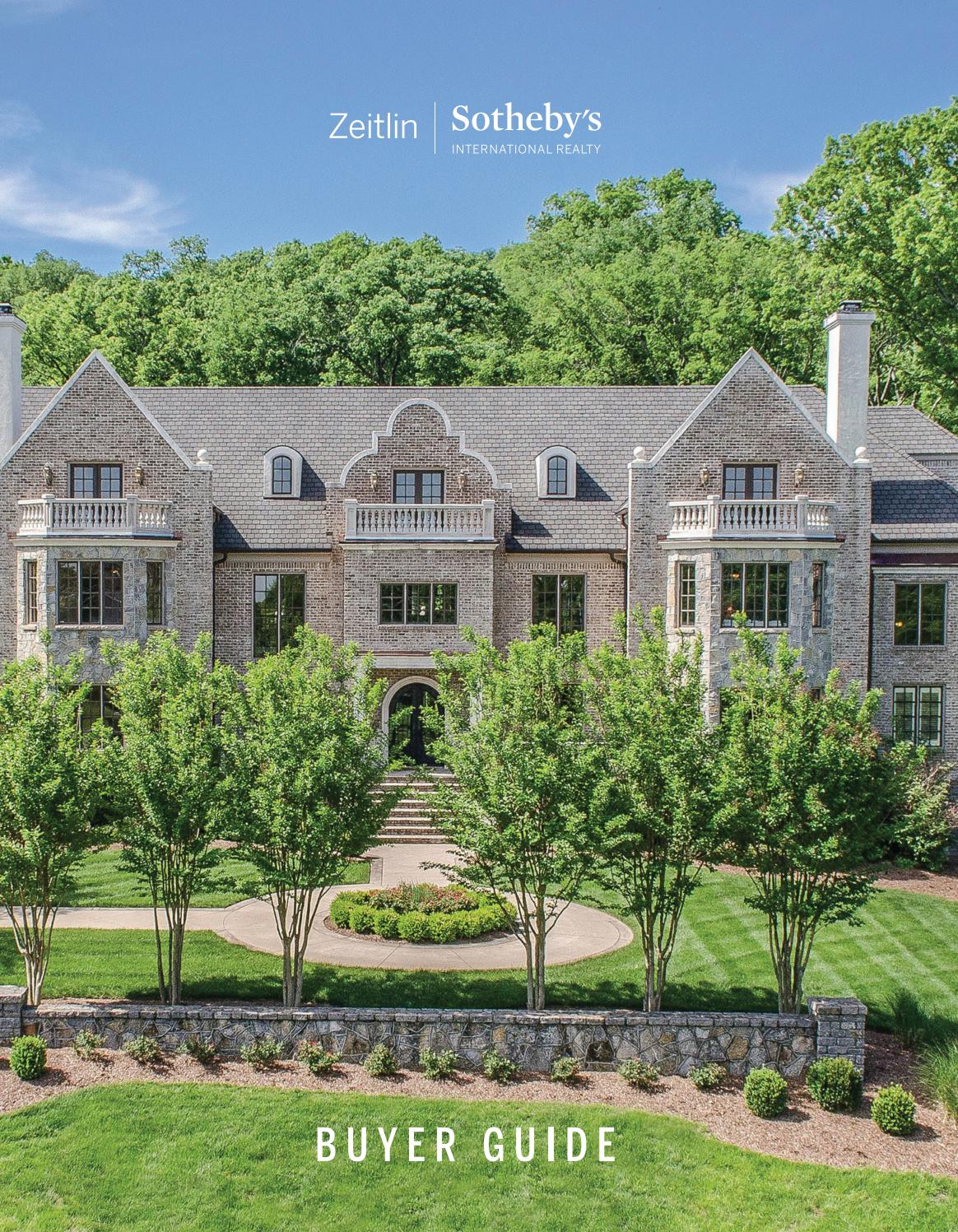 Zeitlin Sotheby's International Realty Buyer Guide by Zeitlin Sotheby's