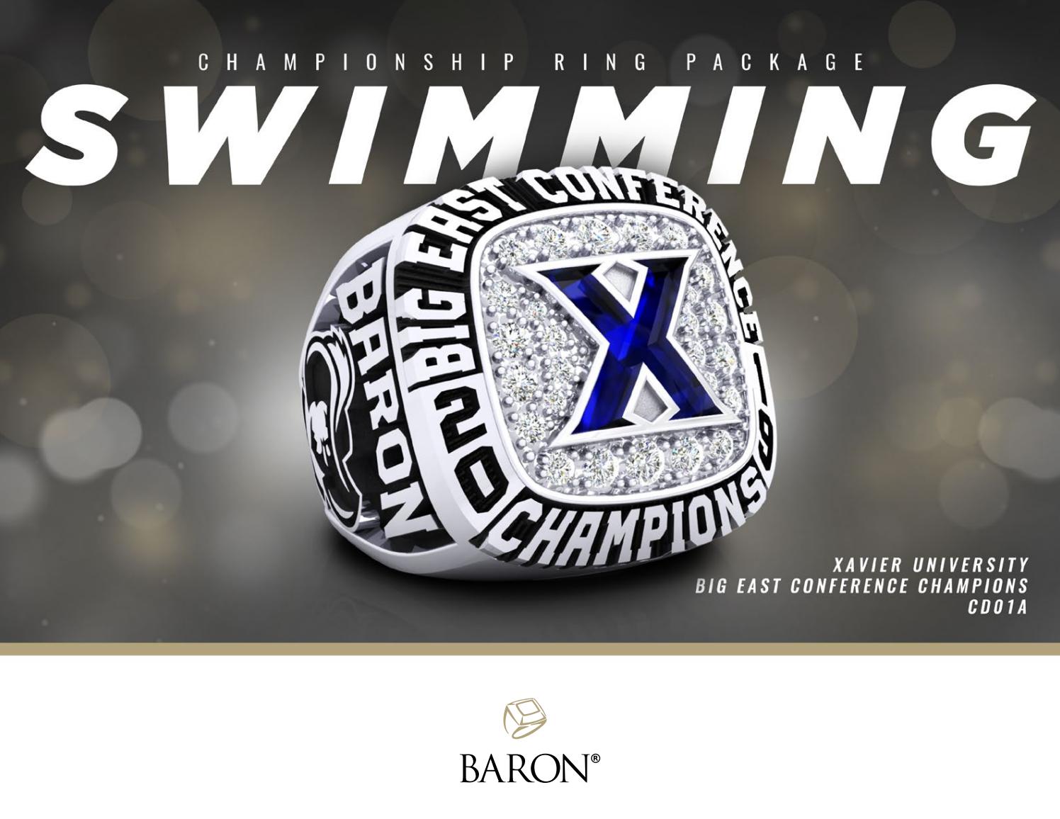 Swimming Championship Ring Package by Baron Championship Rings Issuu