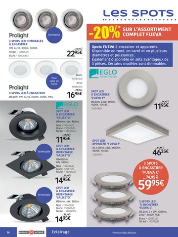 MENO 灯饰目录 · Folder HandyHome Spécial éclairage TEC 2020 第 14 页