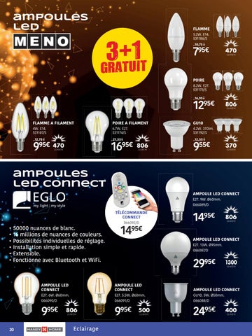 MENO 灯饰目录 · Folder HandyHome Spécial éclairage TEC 2020 第 20 页