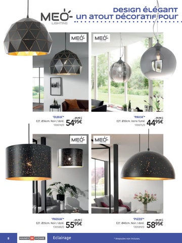 MENO 灯饰目录 · Folder HandyHome Spécial éclairage TEC 2020 第 8 页