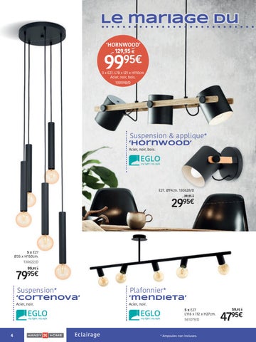 MENO 灯饰目录 · Folder HandyHome Spécial éclairage DIY 2020 第 4 页