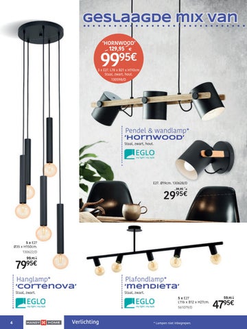 MENO 灯饰目录 · Folder HandyHome Special 照明 DIY 2020 第 4 页