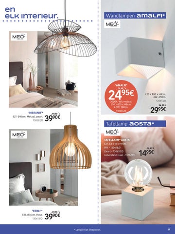 MENO 灯饰目录 · Folder HandyHome Special 照明 DIY 2020 第 9 页