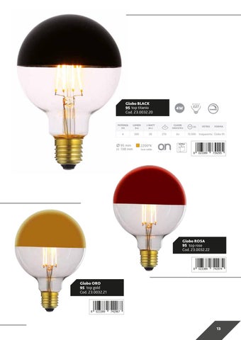 Kon.El.Co. S.p.a. 灯饰目录 · Catalogo Lampadine 装饰 2020 第 13 页