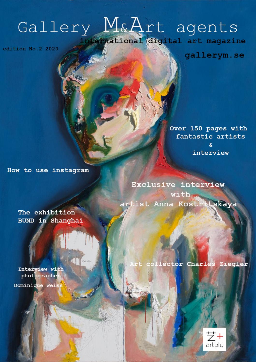 Gallery M&Art agents international digital art magazine No.2 by