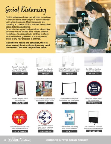Sysco 家具目录 · 户外 and 露台家具 Toolkit, 984648, Corp 第 18 页