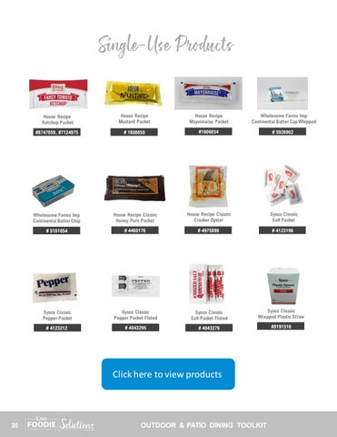 Sysco 家具目录 · 户外 and 露台家具 Toolkit, 984648, Corp 第 20 页