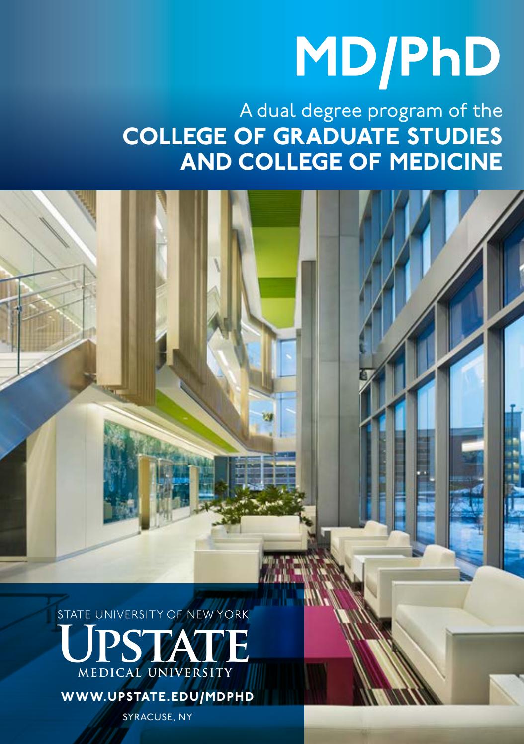 SUNY Upstate MD/PhD Program Guide by Upstate Medical University Issuu