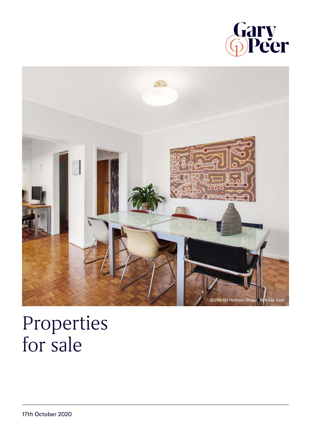 Gary Peer properties for sale Saturday 17th October 2020 by Gary Peer