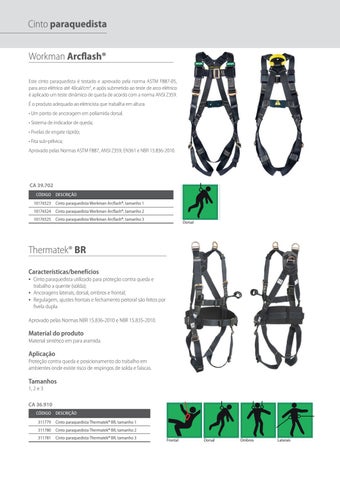 Proteção Contra Queda - Soluçõ 西文 MSA para trabalho em altura - MSA Safety Brasil 第 14 页
