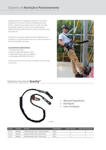 Proteção Contra Queda - Soluçõ 西文 MSA para trabalho em altura - MSA Safety Brasil 第 20 页