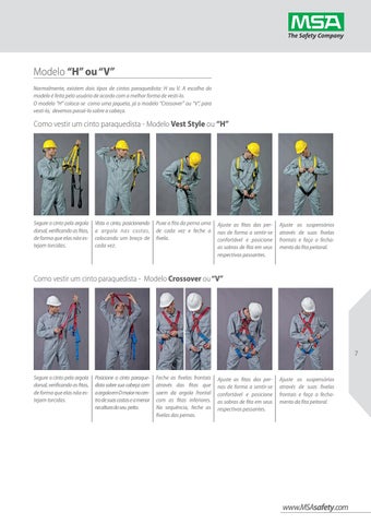 Proteção Contra Queda - Soluçõ 西文 MSA para trabalho em altura - MSA Safety Brasil 第 7 页