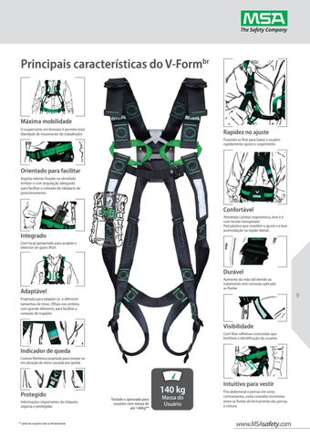 Proteção Contra Queda - Soluçõ 西文 MSA para trabalho em altura - MSA Safety Brasil 第 9 页