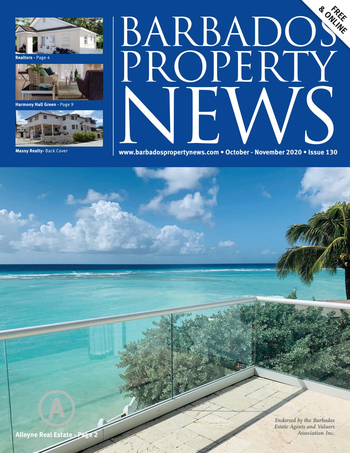 Barbados Property News October November 2020 By Hiltop Publications Ltd Issuu