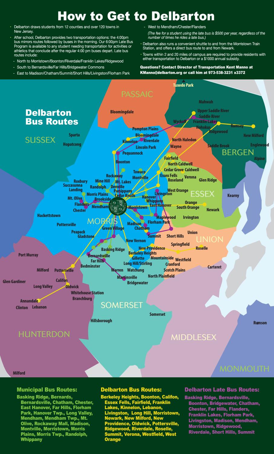 How to Get to Delbarton by Delbarton School Issuu