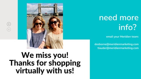 Meridien Marketing 家具目录 · Meridien's Virtual High Point Market 第 16 页