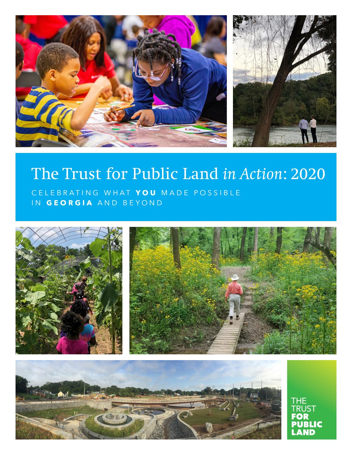 The Trust for Public Land in Action 2020 by Trust for Public