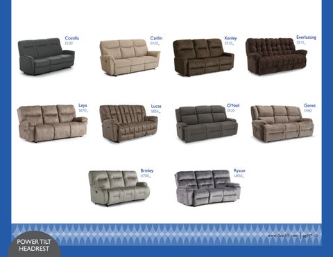 Best Home Furnishings - Motion × Recliners 家具目录 - Fall 2020 第 15 页