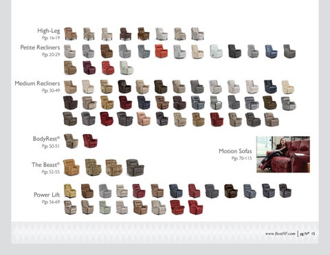 Best Home Furnishings - Motion × Recliners 家具目录 - Fall 2020 第 17 页