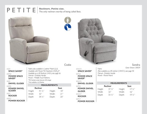 Best Home Furnishings - Motion × Recliners 家具目录 - Fall 2020 第 22 页