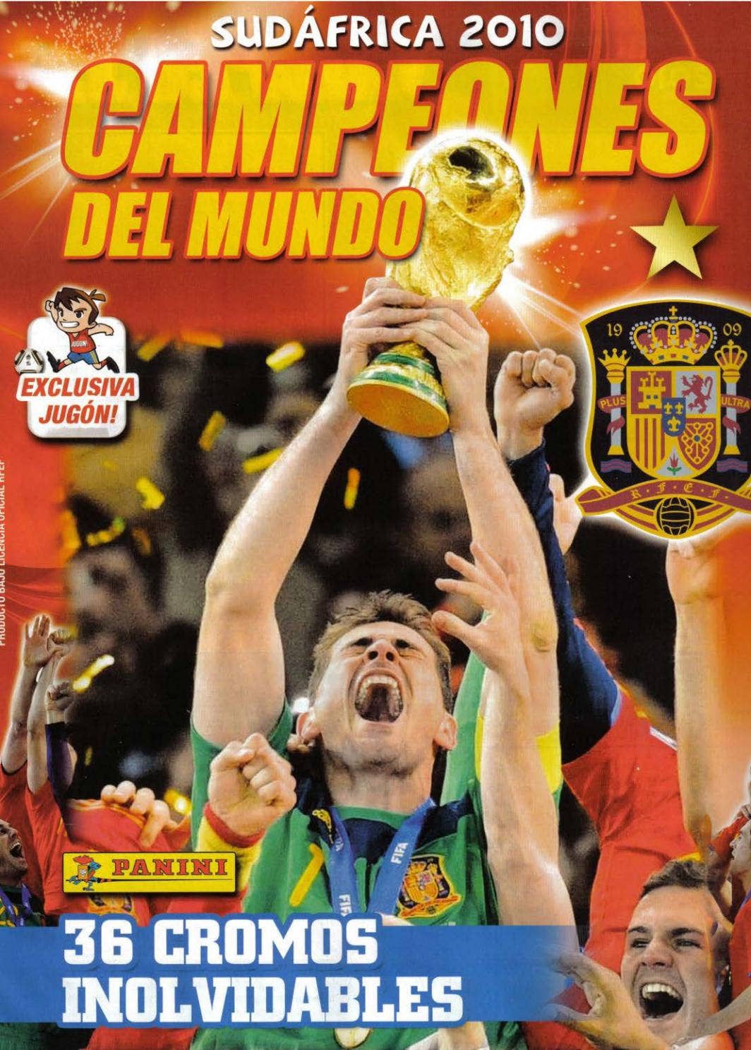 Écharpe Coupe Du Monde 2010 - Espagne Championne - Fabriquée En Espagne