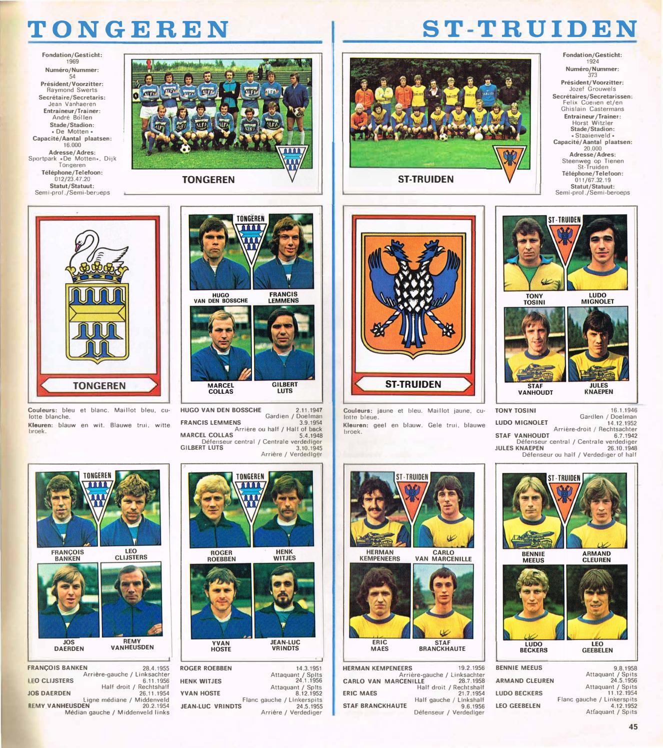 Panini Football Belgique 19771978 by Steve Verberckmoes Issuu