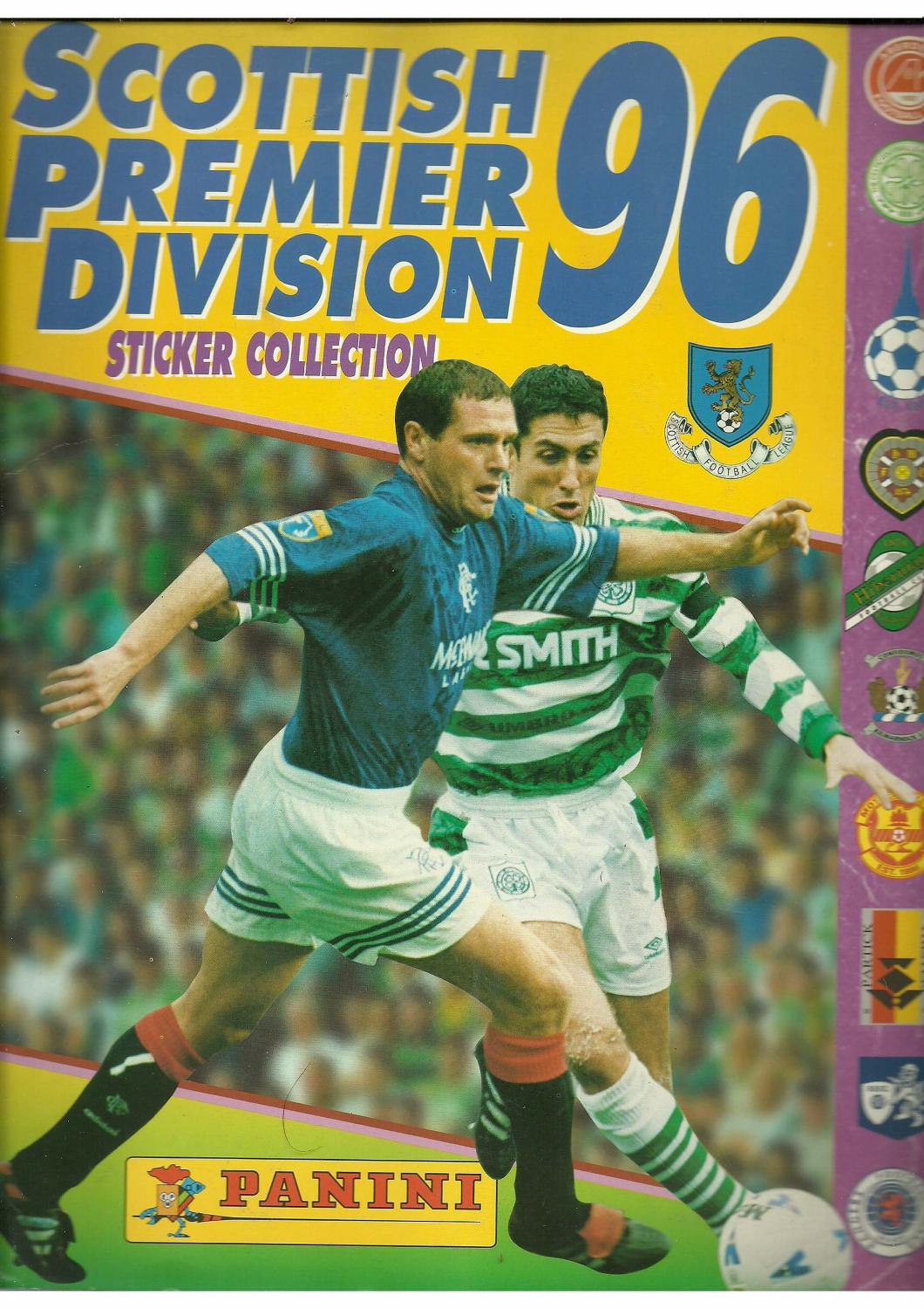 Panini Scottish Premier Division 19951996 by Steve Verberckmoes Issuu
