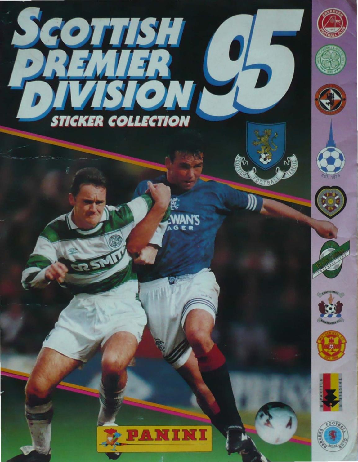 Panini Scottish Premier Division 19941995 by Steve Verberckmoes Issuu