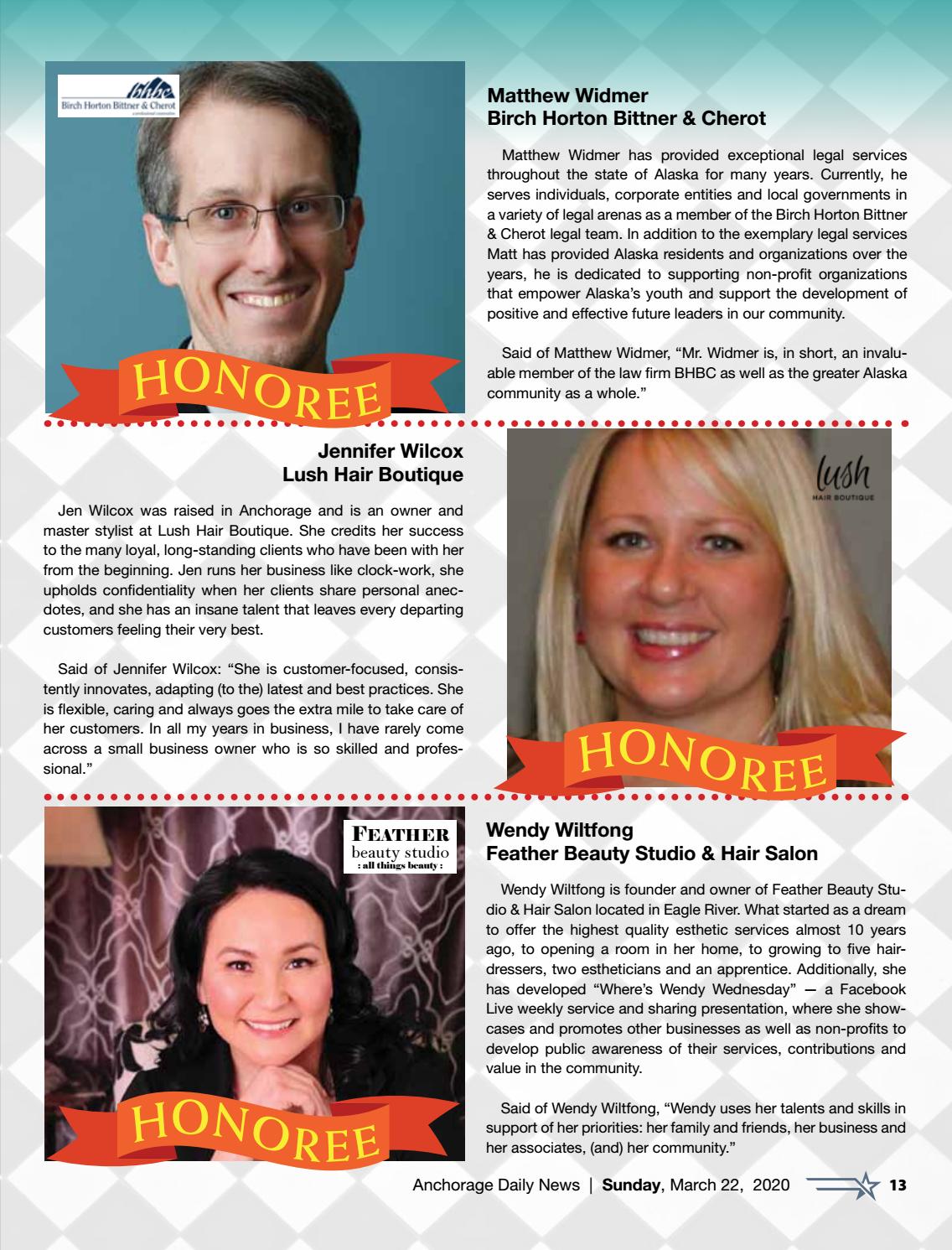 2020 MARCH ACHIEVEMENT IN BUSINESS, SERVICE AND TRADE by Anchorage Daily  News - Issuu