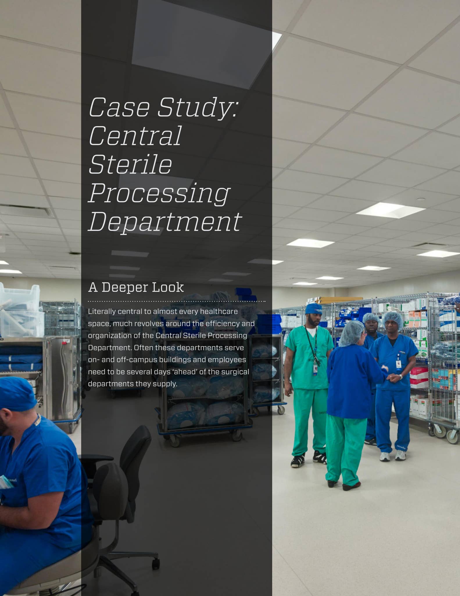 Case Study: Central Sterile Processing Department by Array Architects ...