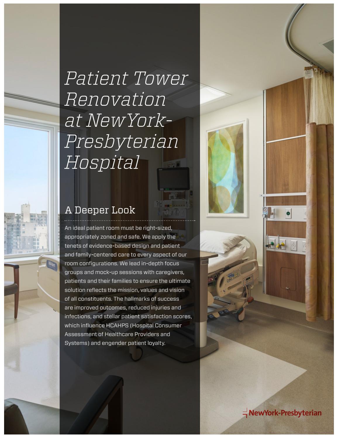 Case Study NewYorkPresbyterian Milstein Bed Tower Improvements by