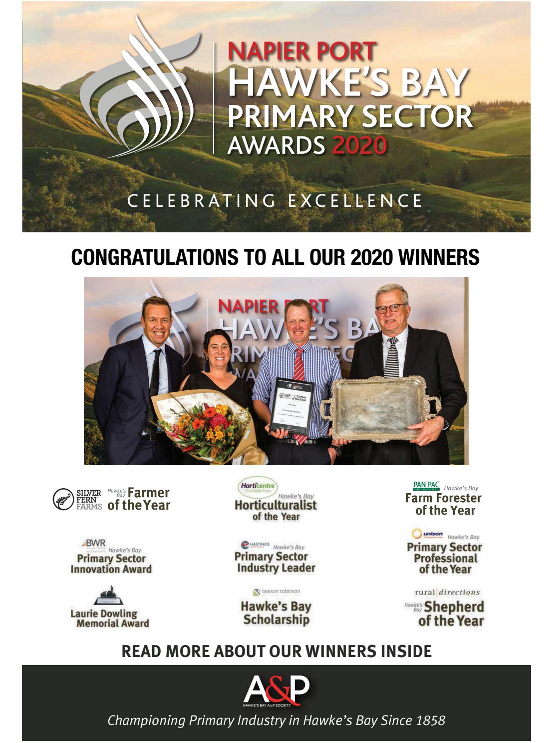Napier Port Hawkes Bay Primary Sector Awards 2020 by NZME. Issuu