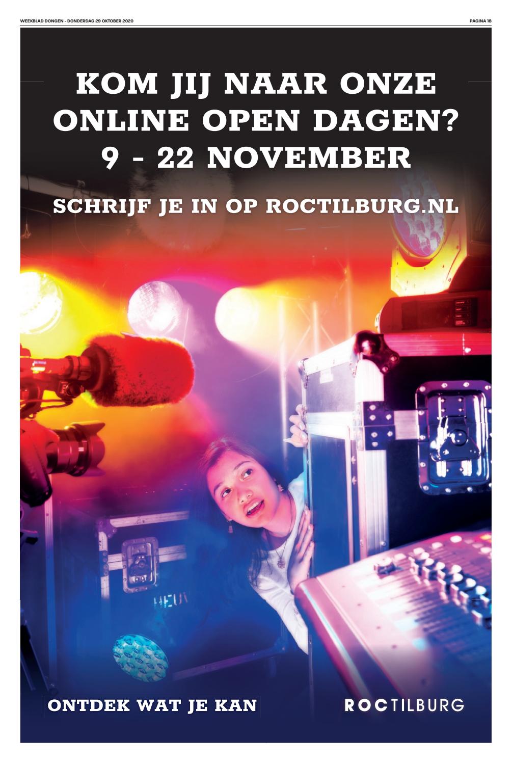 Weekblad Dongen 29 10 2020 By Uitgeverij Em De Jong Issuu
