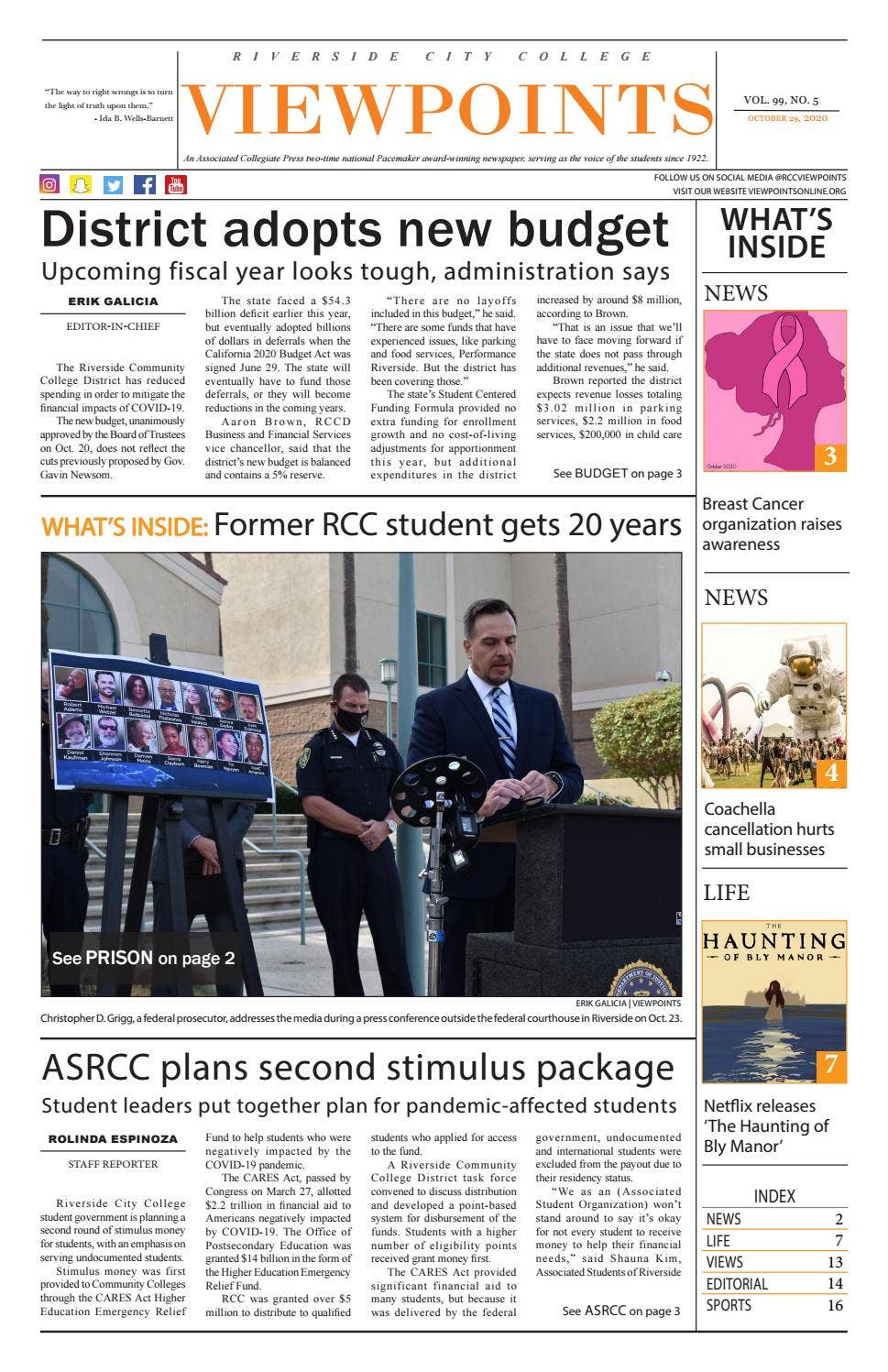 Viewpoints Issue No. 5 October 29, 2020 by RCC Viewpoints - Issuu