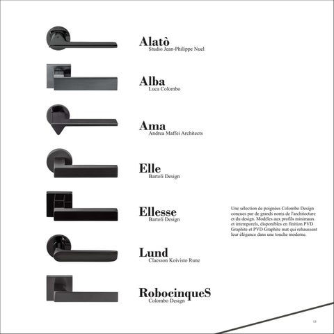 Colombo Design S.p.A. 家具目录 · PVD World Colombo Design - Cesana | Français 第 15 页