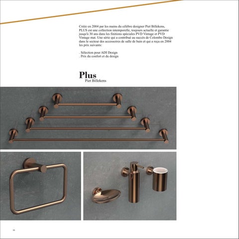 Colombo Design S.p.A. 家具目录 · PVD World Colombo Design - Cesana | Français 第 18 页
