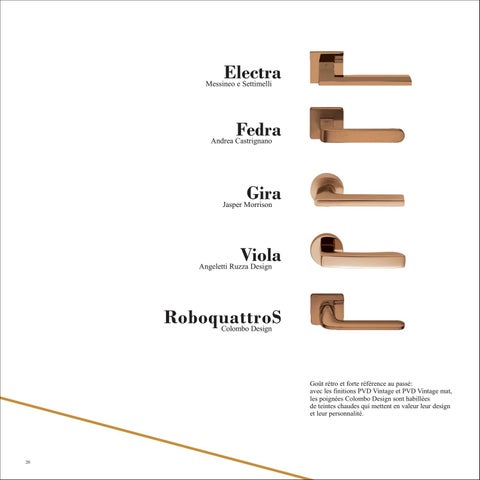 Colombo Design S.p.A. 家具目录 · PVD World Colombo Design - Cesana | Français 第 22 页