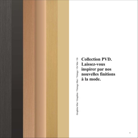Colombo Design S.p.A. 家具目录 · PVD World Colombo Design - Cesana | Français 第 3 页