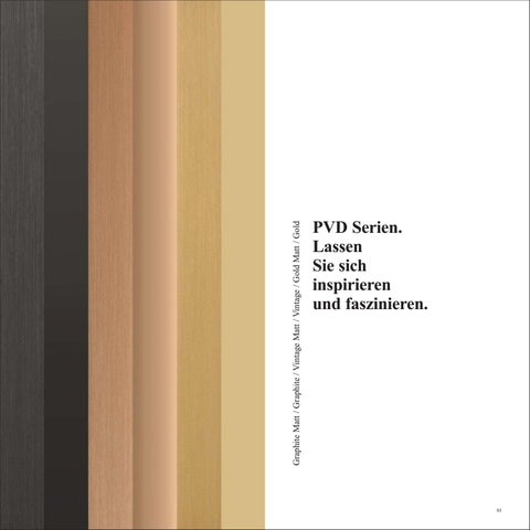 Colombo Design S.p.A. 家具目录 · PVD World Colombo Design - Cesana | Deutsche 第 3 页