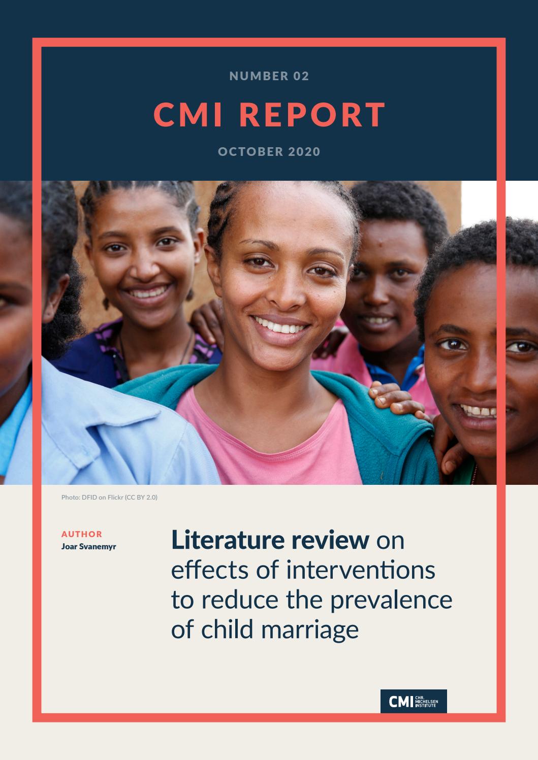 Literature Review On Effects Of Interventions To Reduce The Prevalence