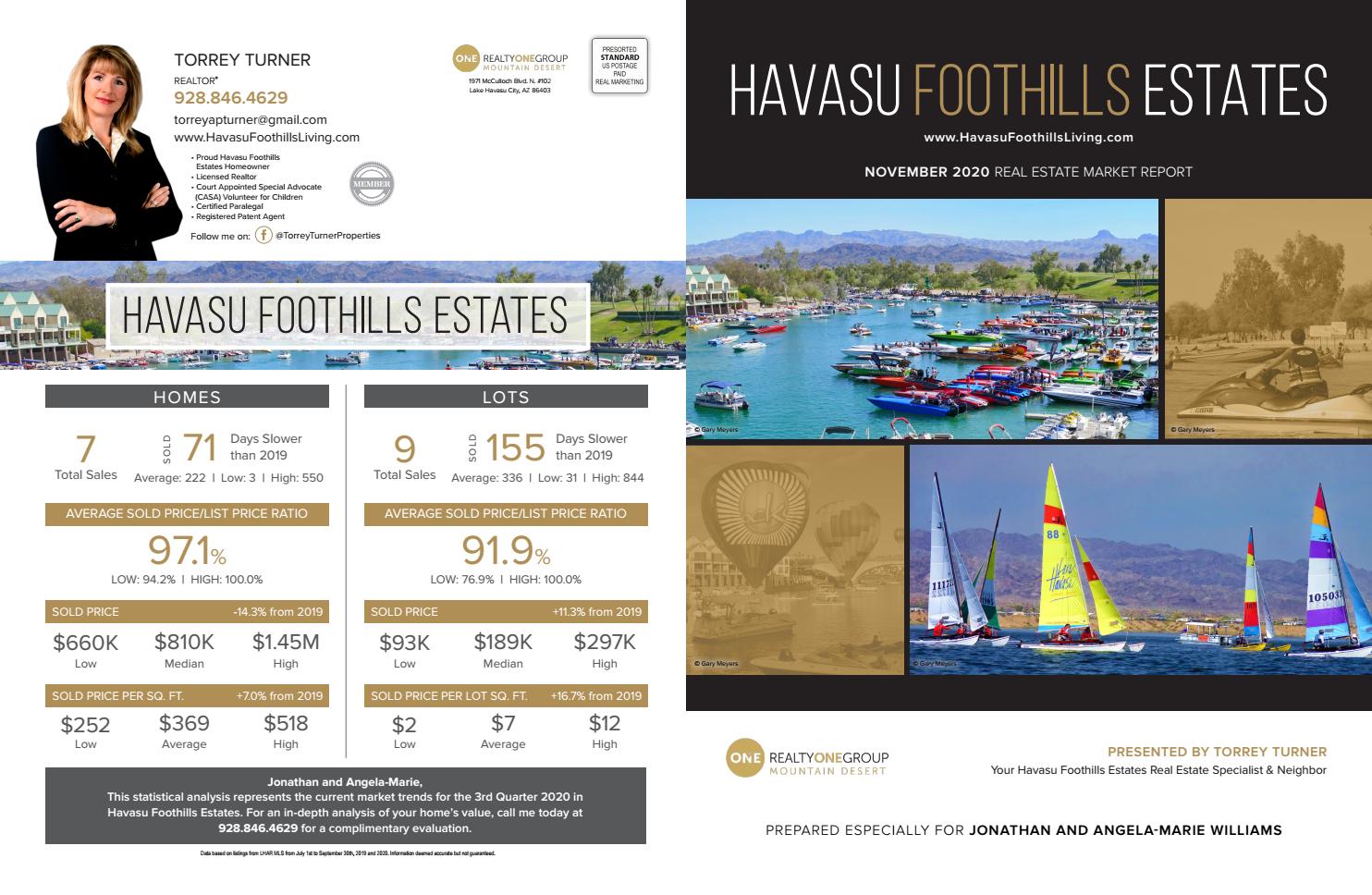 TorreyTurnerHavasu Foothills EstatesNovember 2020 by REAL Marketing