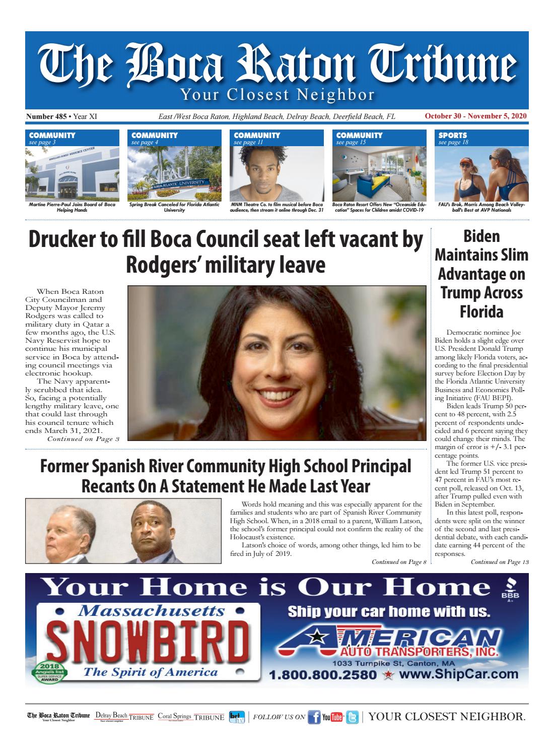 The Boca Raton Tribune Ed 485 By The Boca Raton Tribune Issuu