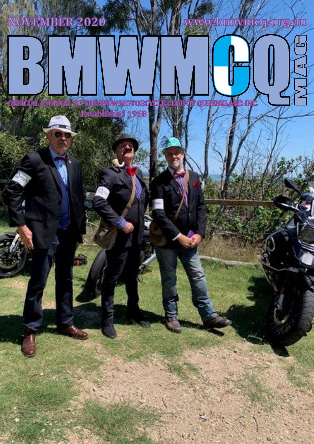 BMWMCQ Journal November 2020 by BMW MOTORCYCLE CLUB QUEENSLAND - Issuu
