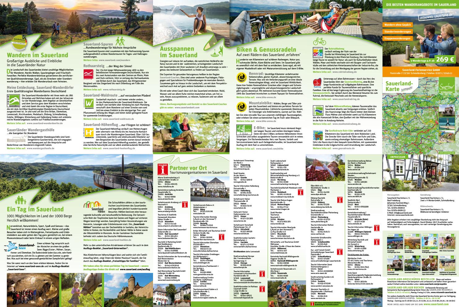 Sauerland-Kompaktkarte by Sauerland-Tourismus - Issuu