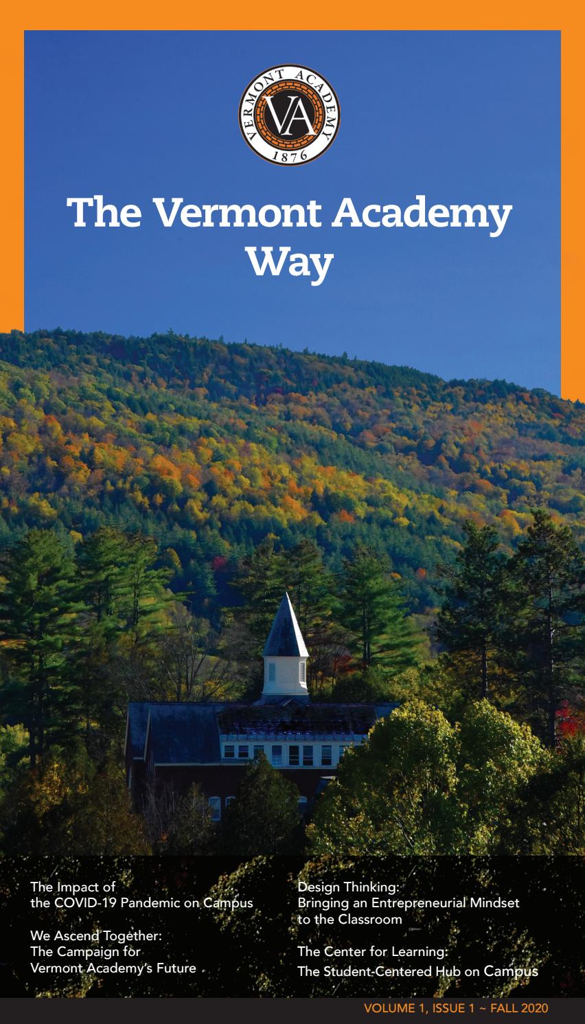 The Vermont Academy Way (Fall 2020) by Vermont Academy Issuu