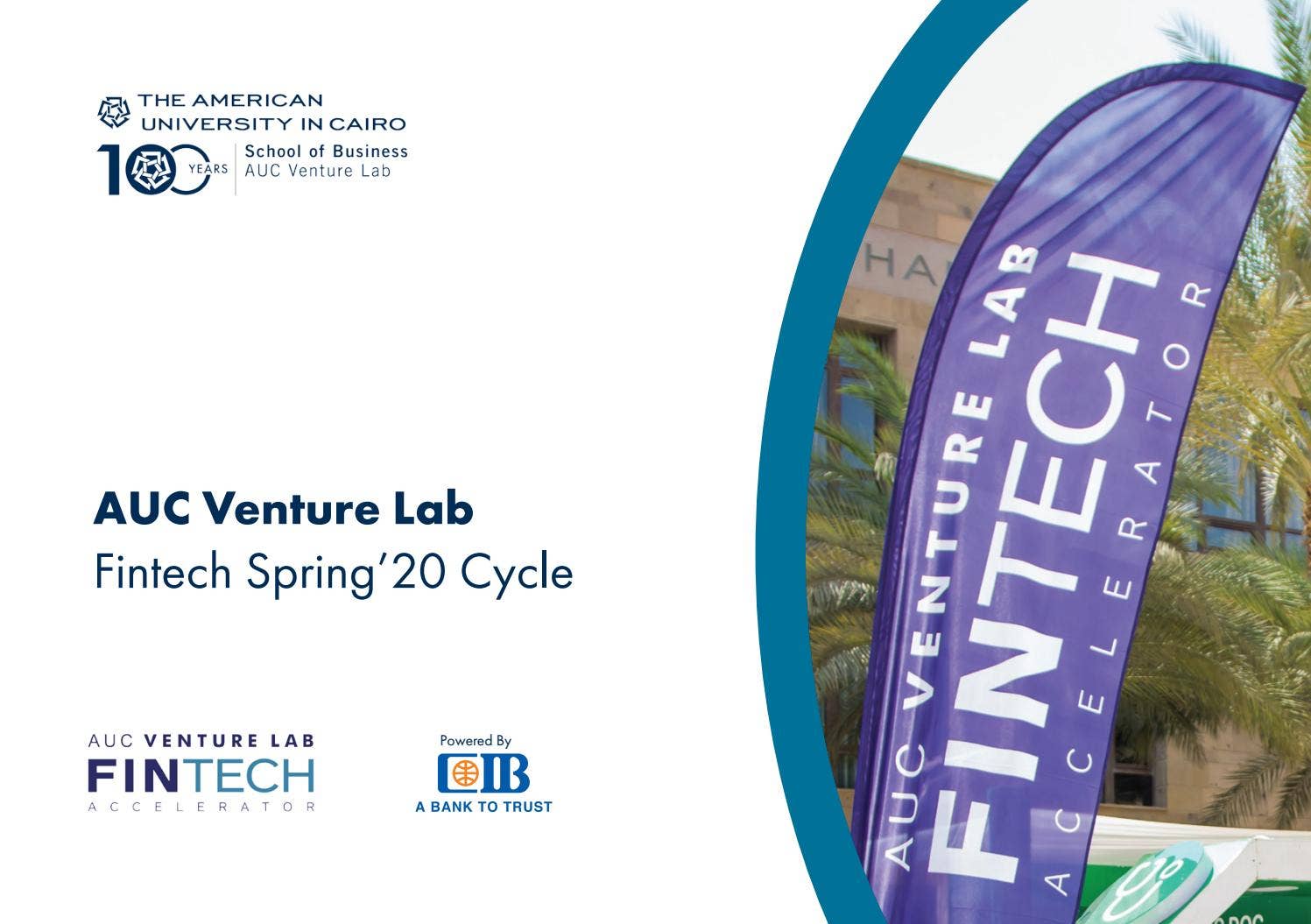 AUC Venture Lab Fintech Spring'20 Cycle Brochure by AUC Venture Lab - Issuu