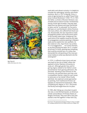 Ying Li: Blossoms in a Sudden Strangeness 第 4 页
