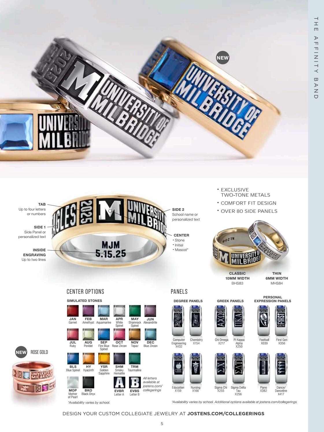 2021 Custom Collegiate Jewelry Catalog by Jostens Issuu